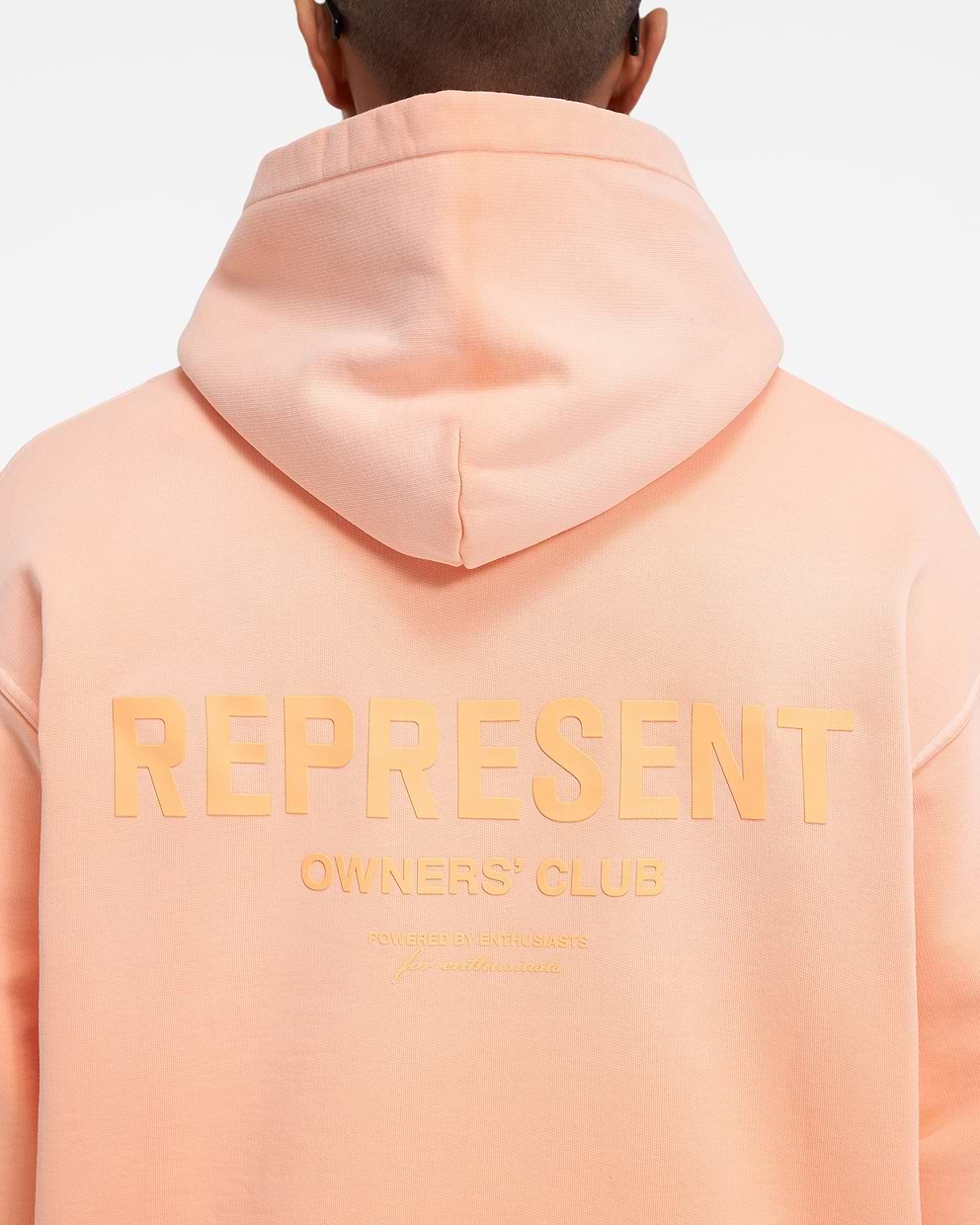 Represent Owners Club Hoodie - Washed Coral